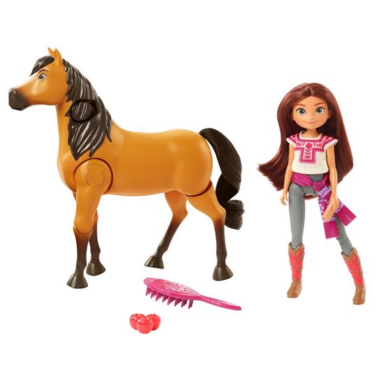 Spirit Lucky e Spirit Insieme all'avventura, con bambola e cavallo da  cavalcare. Mattel (GXF95) - Mattel - Bambole Fashion - Giocattoli | IBS
