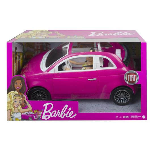 Barbie Fiat 500 Rosa, Veicolo con bambola inclusa, Giocattolo per Bambini  3+ Anni. Mattel (GXR57) - Barbie - Barbie casa e accessori - Bambole  Fashion - Giocattoli | IBS