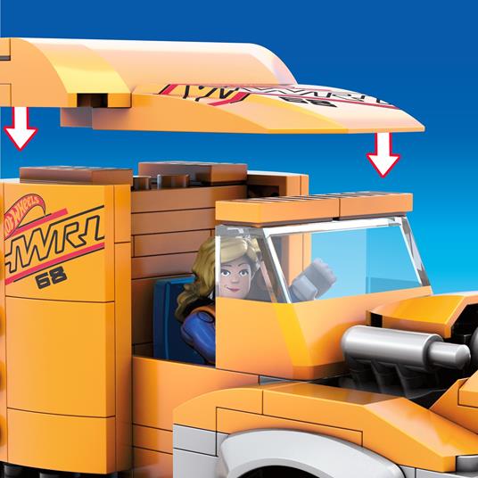 Mega Construx Set da Costruzione Hot Wheels Camion Trasportatore