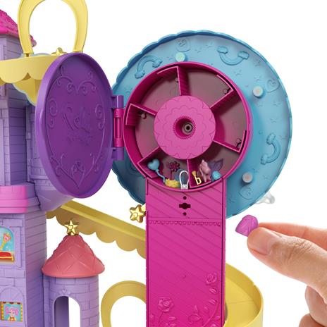 Polly Pocket Lunapark dell'Arcobaleno, Playset con 3 giostre e7 aree di gioco, 25 accessori a sorpresa. Mattel (GYK44) - 7