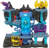 Fisher-Price Imaginext - DC Super Friends Playset di Batman, Batcaverna Bat-Tech con Luci e Suoni