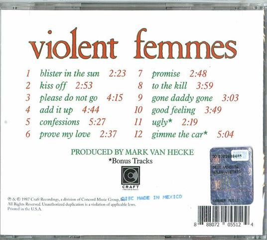 Violent Femmes - CD Audio di Violent Femmes - 2