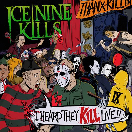 I Heard They Kill Live (Vinyl Marble Colored) - Vinile LP di Ice Nine Kills