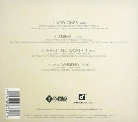 Lucky Ones - CD Audio di Dunwells - 2