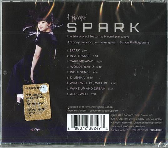 Spark - CD Audio di Hiromi - 2