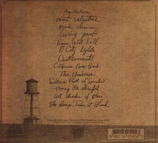 Weatherman - CD Audio di Gregory Alan Isakov - 2