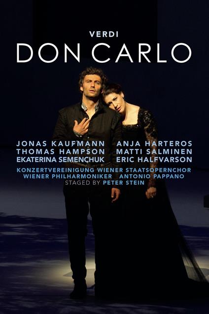 Giuseppe Verdi. Don Carlo (2 DVD) - DVD di Richard Strauss,Giuseppe Verdi,Thomas Hampson,Matti Salminen,Jonas Kaufmann,Anja Harteros