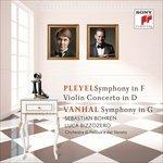 Sinfonia in Fa - Concerto per violino in Re / Sinfonia in Sol - CD Audio di Johann Baptist Vanhal,Ignace Pleyel,Orchestra da camera di Padova e del Veneto,Sebastian Bohren,Luca Bizzozero