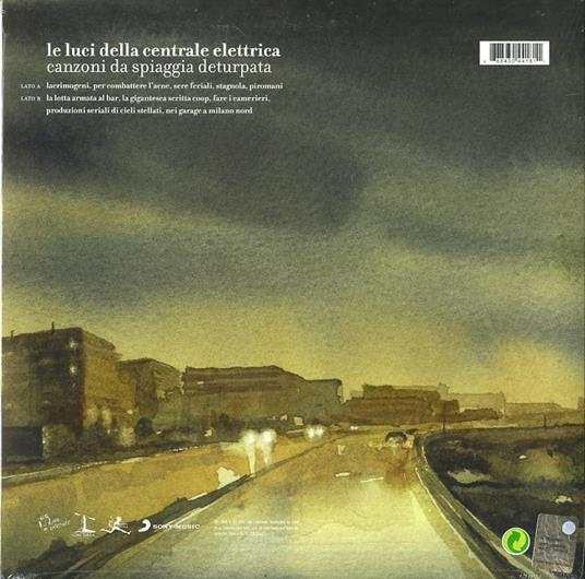 Canzoni da spiaggia deturpata - Vinile LP di Le Luci della Centrale Elettrica - 2