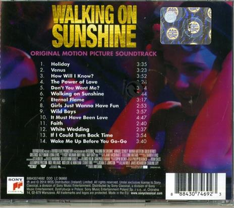 Walking on Sunshine (Colonna sonora) - CD Audio - 2