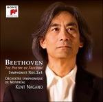 Sinfonie n.2, n.4 - CD Audio di Ludwig van Beethoven,Kent Nagano,Orchestra Sinfonica di Montreal