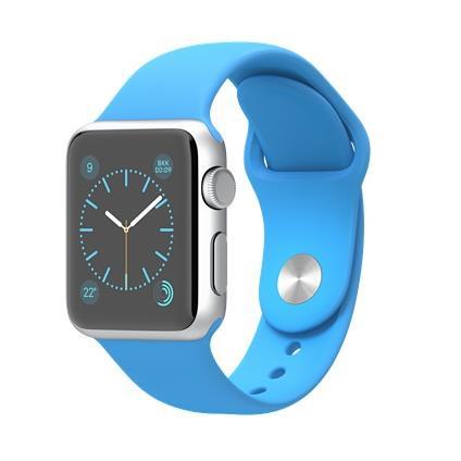 Apple Watch Sport 38Mm Cassa In Alluminio Argento Bracciale Blu E  Smartwatch - Apple - Telefonia e GPS | IBS