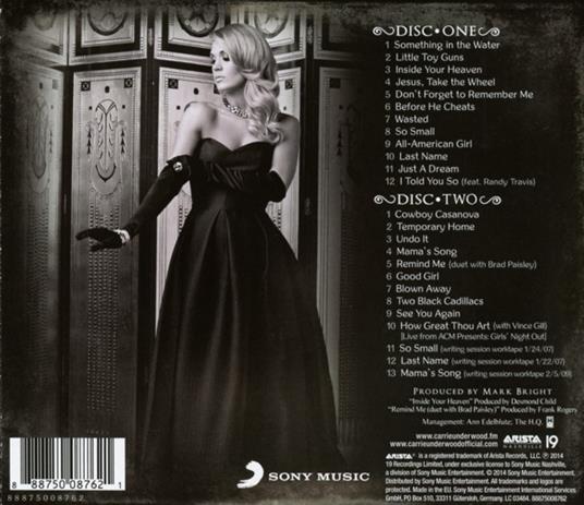 Greatest Hits. Decade #1 - CD Audio di Carrie Underwood - 2