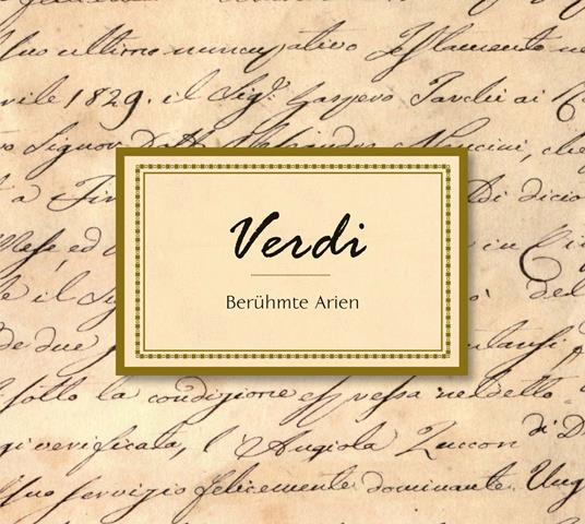 Beruehmte Arien - CD Audio di Giuseppe Verdi