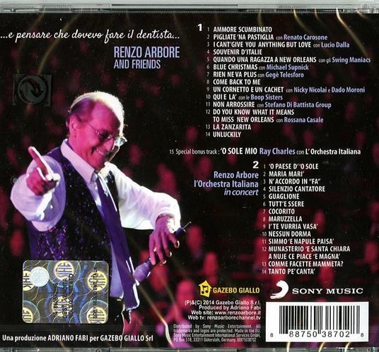 E pensare che dovevo fare il dentista... - Renzo Arbore - CD | IBS