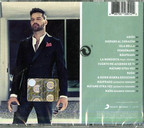 A quien quiera escuchar - CD Audio di Ricky Martin - 2