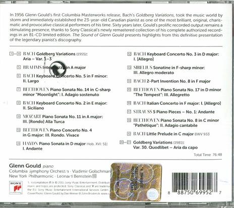 The Sound of Glenn Gould - CD Audio di Glenn Gould - 2