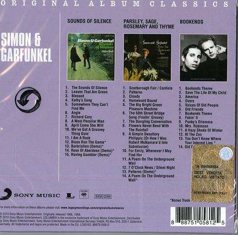 Original Album Classics - CD Audio di Simon & Garfunkel - 2