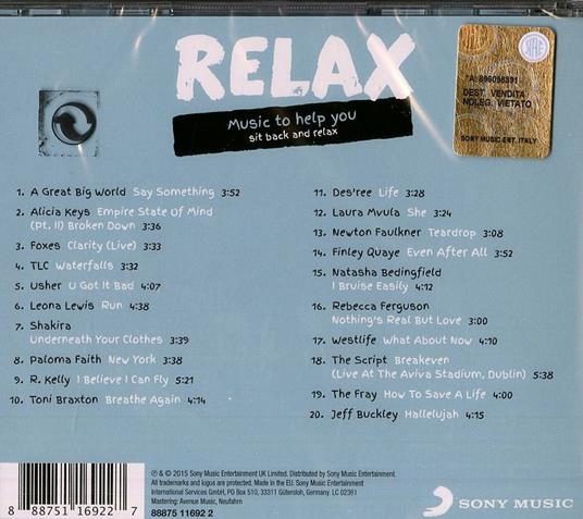 Life & Style Music. Relax - CD Audio - 2
