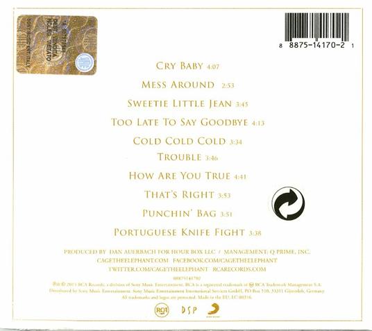 Tell Me I'm Pretty - CD Audio di Cage the Elephant - 2