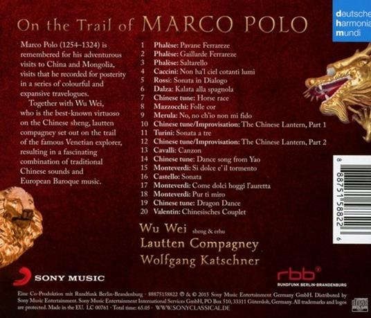 On the Trail of Marco Pol - CD Audio di Lautten Compagney - 2