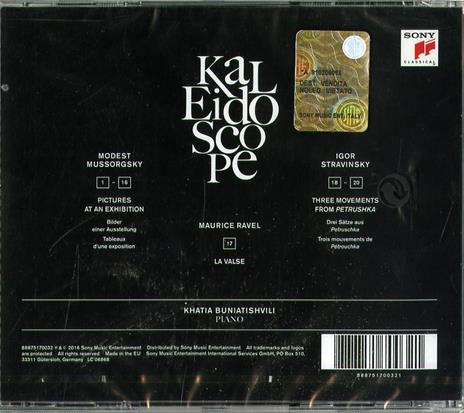Kaleidoscope - CD Audio di Modest Mussorgsky,Maurice Ravel,Igor Stravinsky,Khatia Buniatishvili - 2