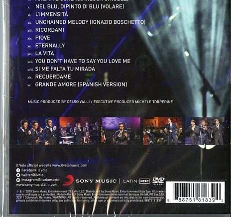 Il Volo. Live from Pompei (DVD) - DVD di Il Volo - 2