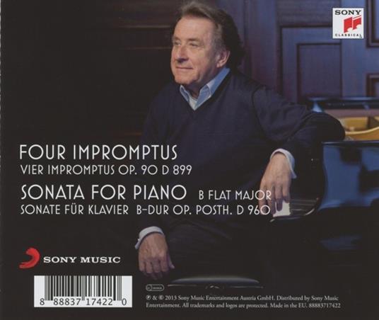 Improvvisi D899 - Sonata D960 - CD Audio di Franz Schubert,Rudolf Buchbinder - 2