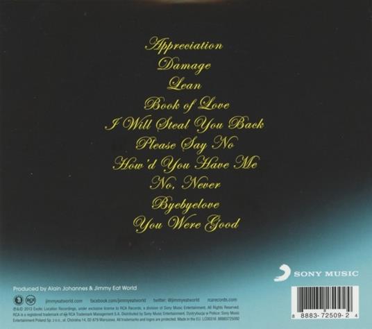 Damage - CD Audio di Jimmy Eat World - 2