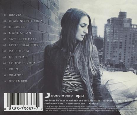 Blessed Unrest - CD Audio di Sara Bareilles - 2