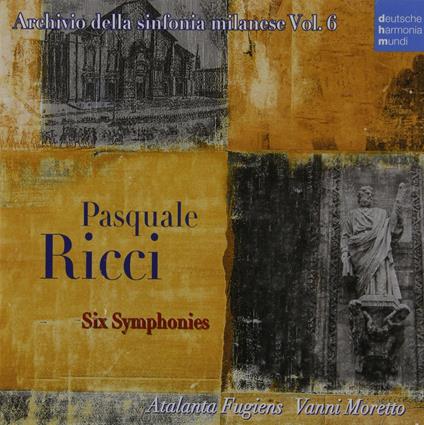 6 Sinfonie - CD Audio di Atalanta Fugiens,Vanni Moretto,Francesco Pasquale Ricci