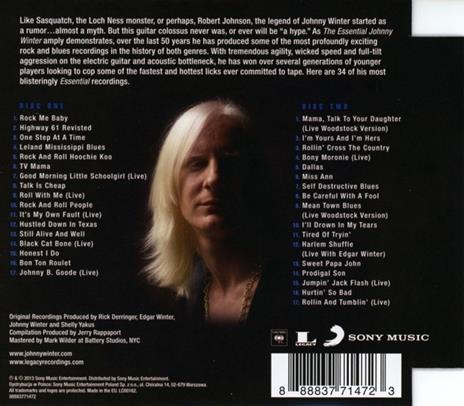 Essential - CD Audio di Johnny Winter - 2