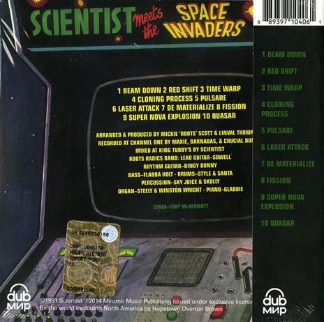 Scientist Meets the Space Invaders - CD Audio di Scientist - 2