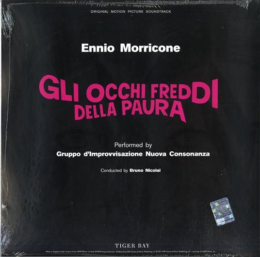 Gli occhi freddi della paura (Colonna sonora) (180 gr.) - Vinile LP di Ennio Morricone - 2