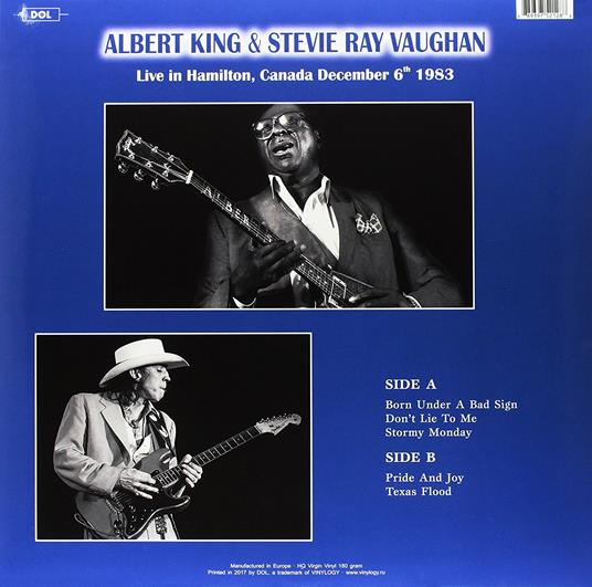 Chch Studios Hamilton Canada - Vinile LP di Albert King,Stevie Ray Vaughan - 2