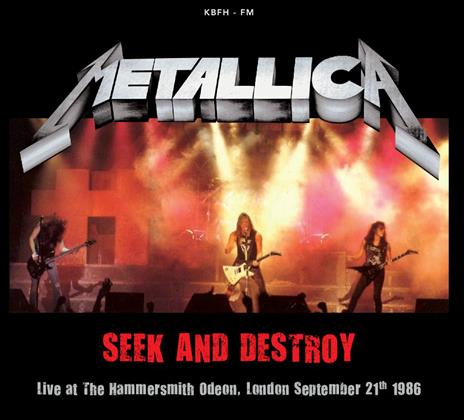 Fade to Black Live in London 21-09-1986 - CD Audio di Metallica