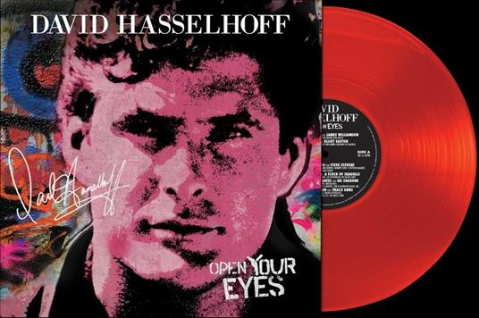 Open Your Eyes (Vinyl Red Edt.) - Vinile LP di David Hasselhoff - 2