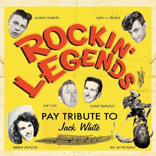 Rockin Legends Pay Tribute to Jack White - CD Audio