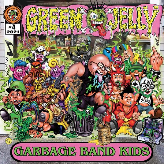 Garbage Band Kids (Green & Yellow Splatter Vinyl) - Vinile LP di Green Jelly