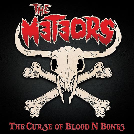 Curse Of Blood N' Bones (Red-White Haze) - Vinile LP di Meteors