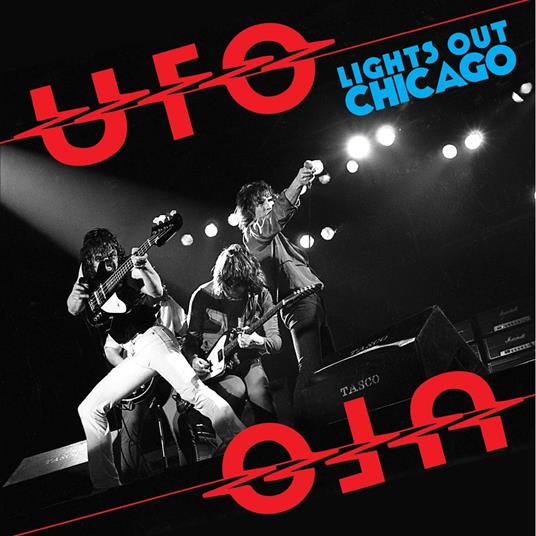 Lights Out In Chicago (Red-Black Splatter) - Vinile LP di UFO