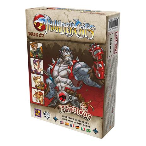 Zombicide Black Plague - Thundercats Pack 2. Set agg. - ITA. Gioco da tavolo