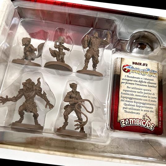 Zombicide Black Plague - Thundercats Pack 2. Set agg. - ITA. Gioco da tavolo - 6