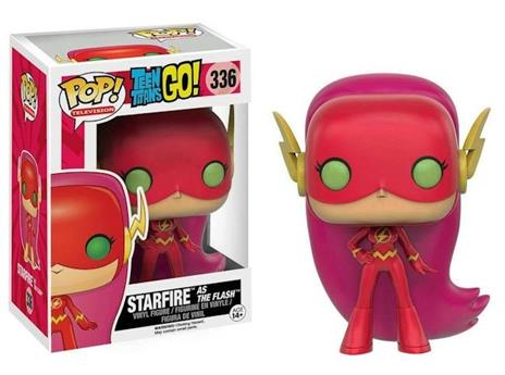 Action Figure Funko. Figurine Dc Comics Teen Titans Go !. Starfire As Flash Exclu Pop 10cm. 0889698100816 - 3