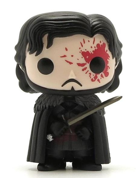 Pop Culture Game Of Thrones Jon Snow Bloody Le Vinyl Figure New - 2