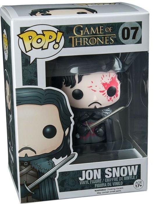 Pop Culture Game Of Thrones Jon Snow Bloody Le Vinyl Figure New - 4