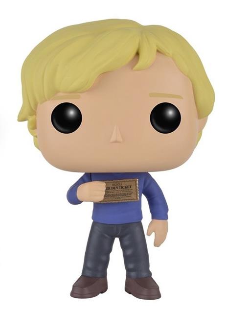 Funko POP! Movies. Willy Wonka & The Chocolate Factory. Charlie Bucket with golden  ticket - Funko - Pop! Movies - TV & Movies - Giocattoli | IBS