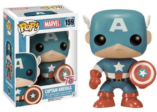 Funko POP! Marvel 75th Anniversary. Captain America Sepia Toned bobble Head