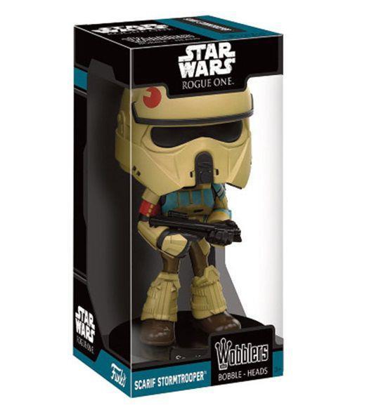 Funko Wacky Wobblers. Star Wars Rogue One. Scarif Stormtrooper Bobble Head