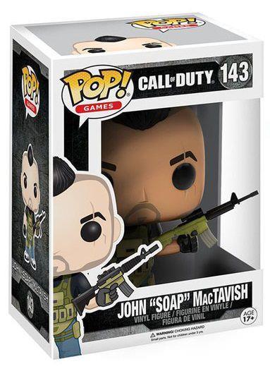 Funko POP! Games. Call Of Duty John SOAP MacTavish